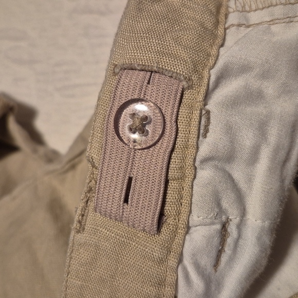 Janie and Jack boys 18 - 24 months tan convertible leg linen blend pants VGUC - Picture 8 of 8